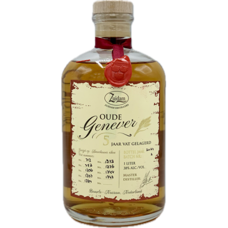 Zuidam oude genever 5 ans